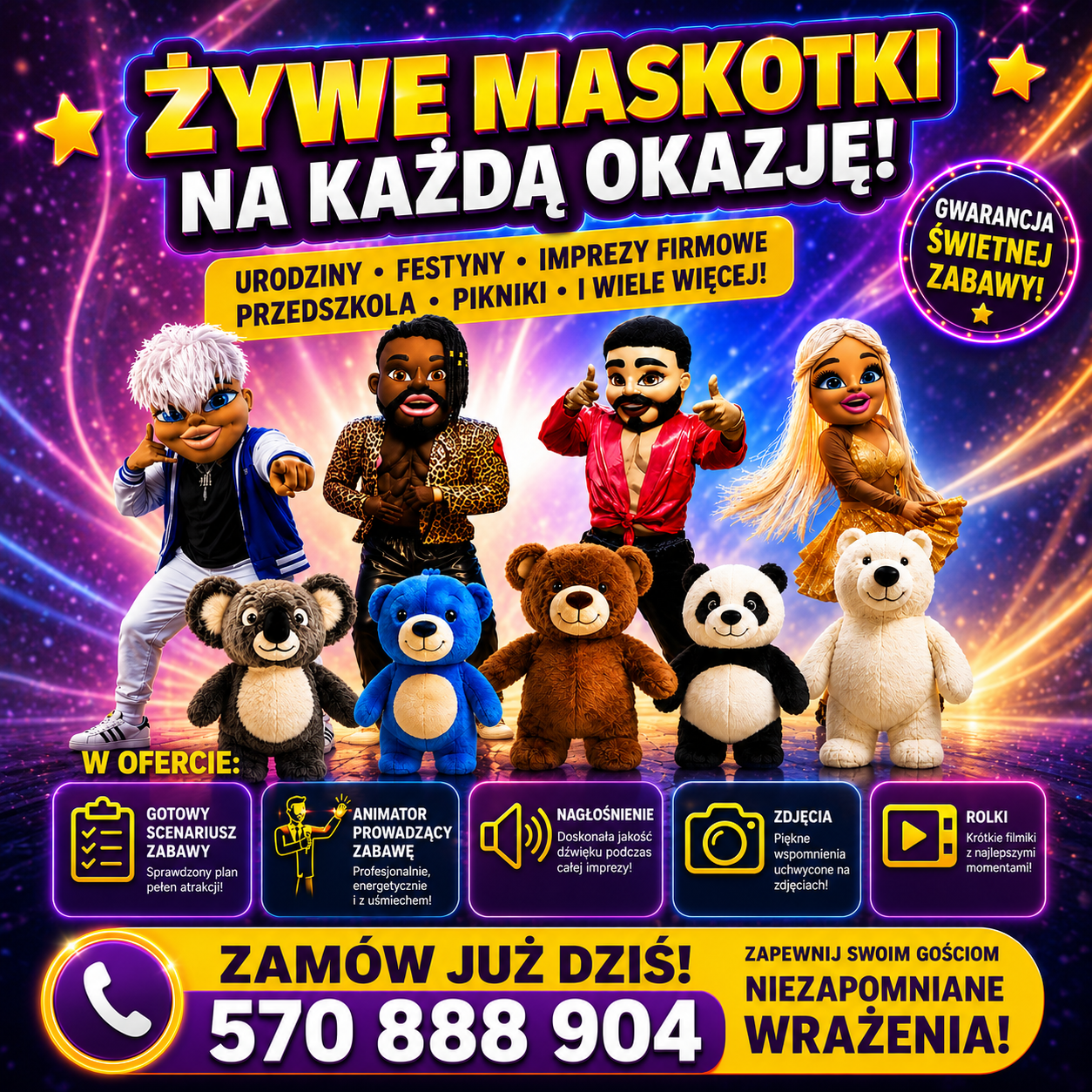 Imprezowy Miś